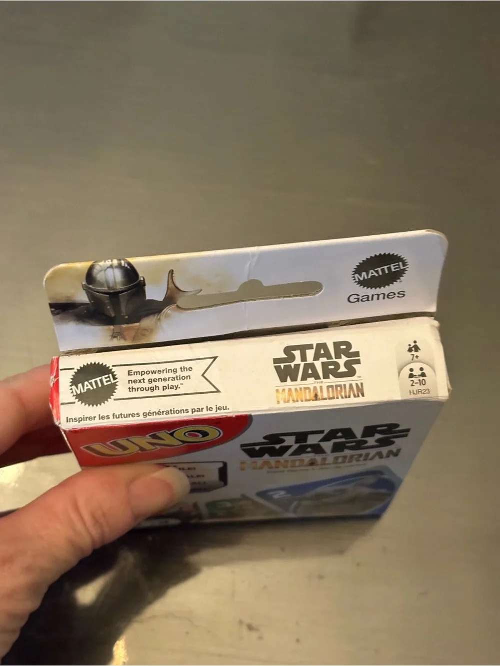 UNO Star Wars The Mandalorian Card Game -